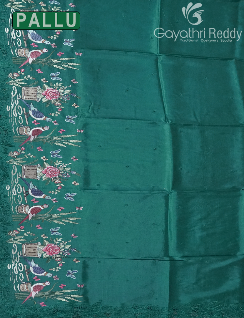 SEMI DUPION SILK SAREE-SDS125