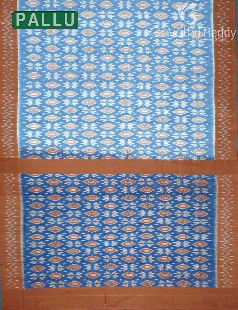 PURE IKKAT COTTON (H.L) SAREE-IKC1064