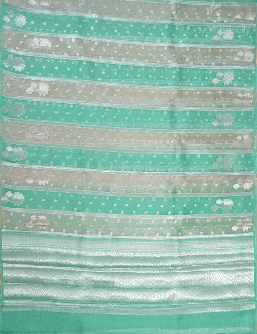 PURE BANARAS KORA SILK-BKS82