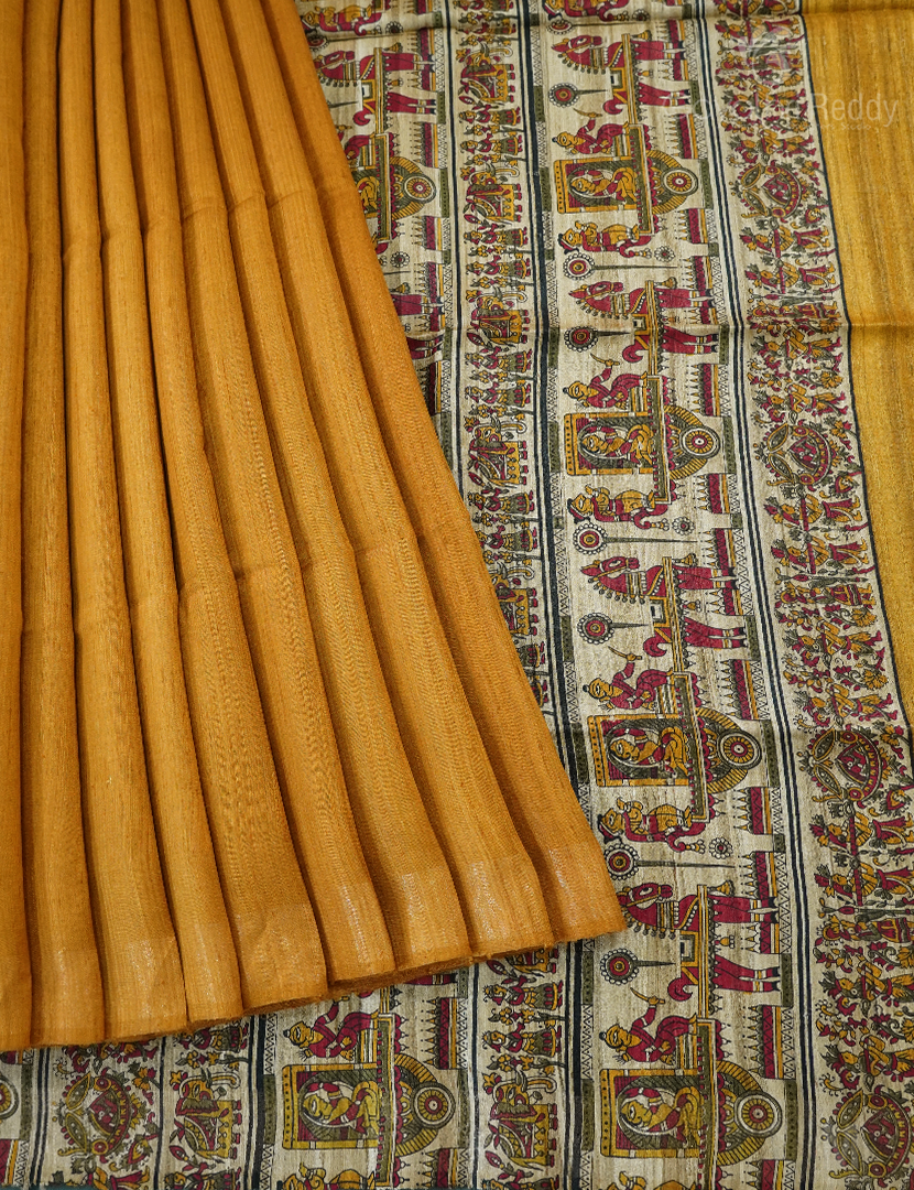PURE DESI TUSSAR SILK-TS1375