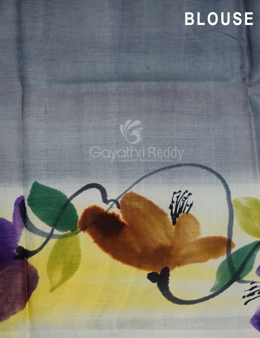 PURE SILK HAND PAINTED-PSP96