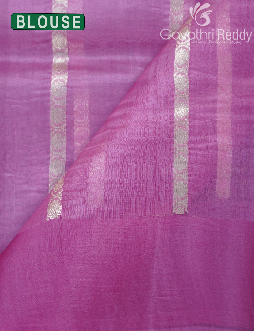 PURE BANARAS KORA SILK-BKS130