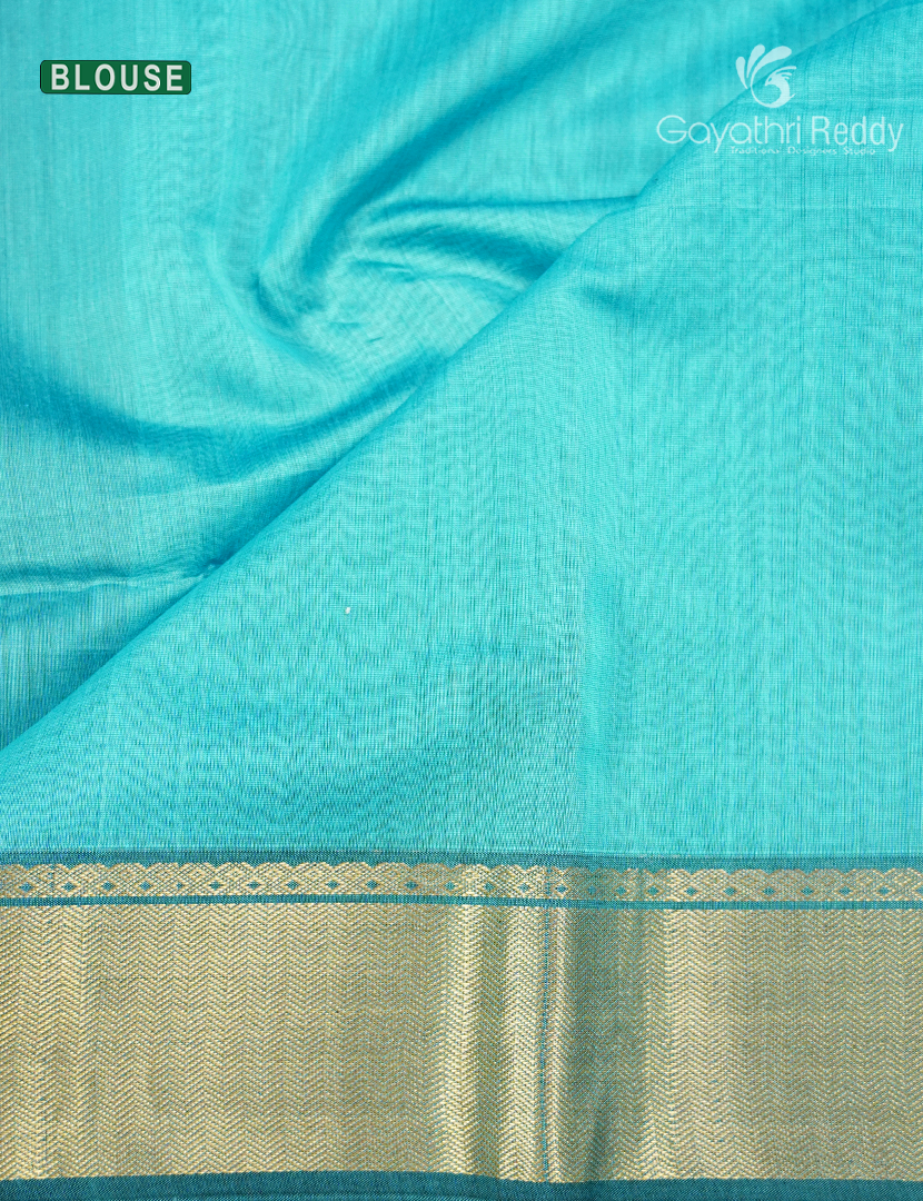 PURE CHANDERI BUTTA SAREES -CPS1197