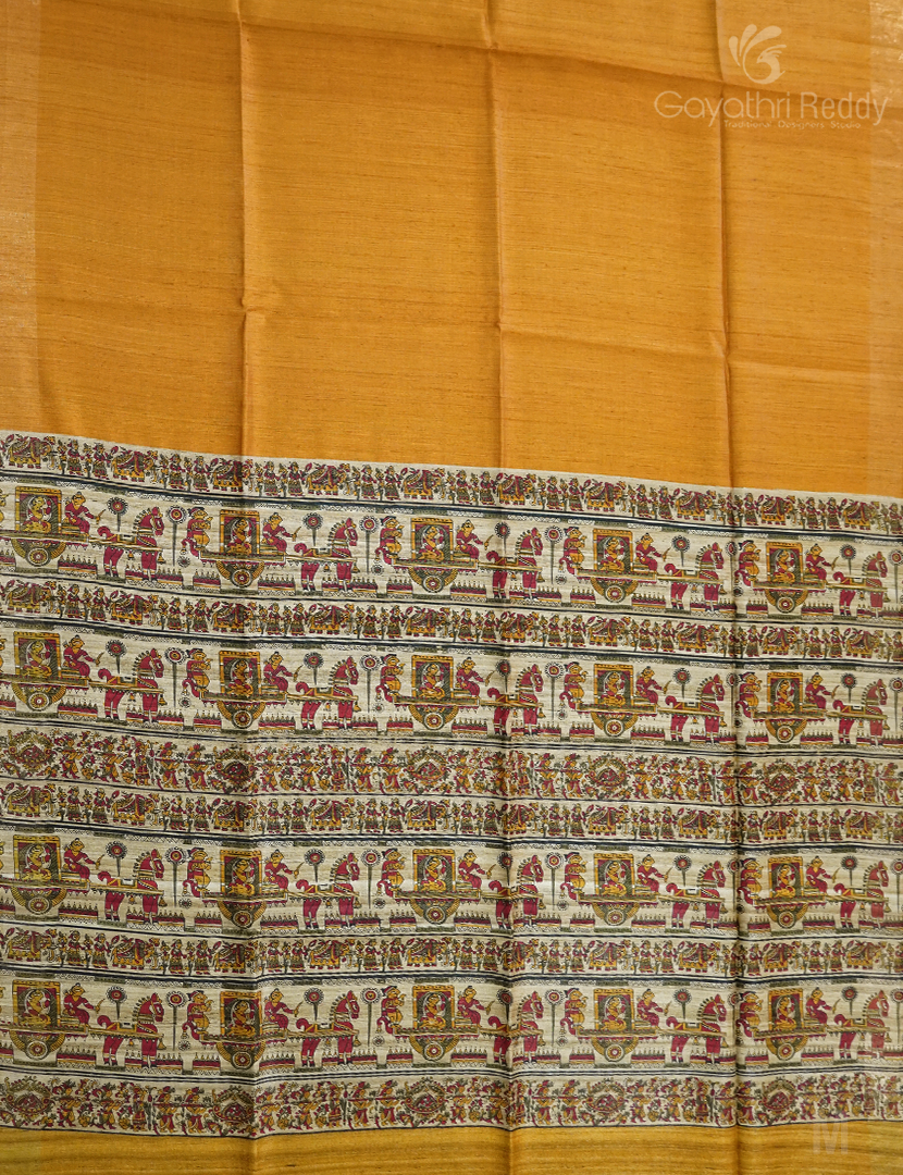 PURE DESI TUSSAR SILK-TS1375