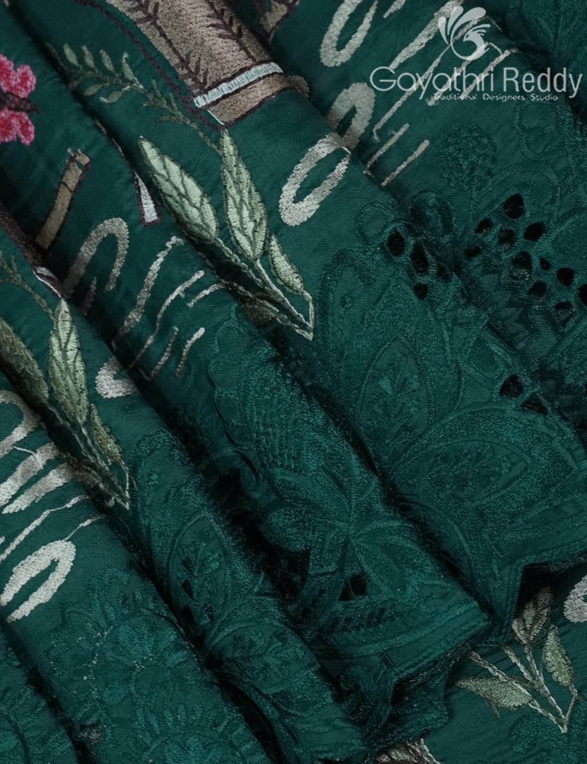 SEMI DUPION SILK SAREE-SDS125