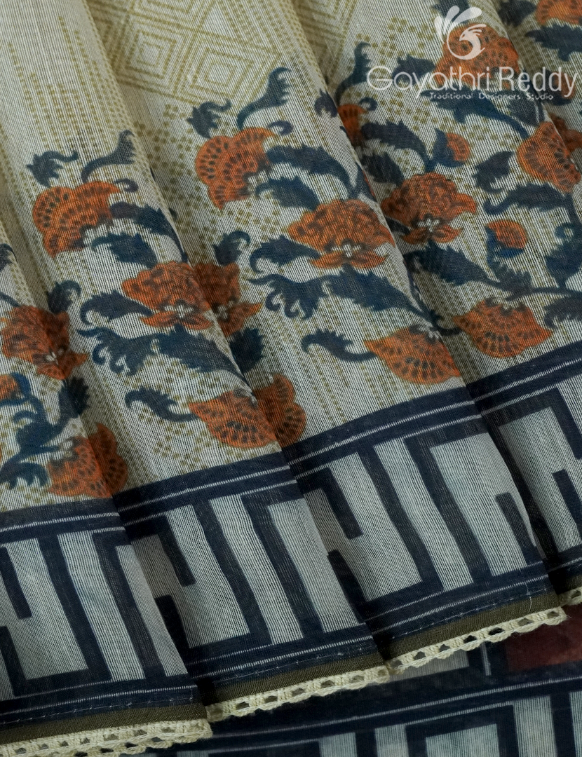 CHANDERI SILK SAREE-CPS1094