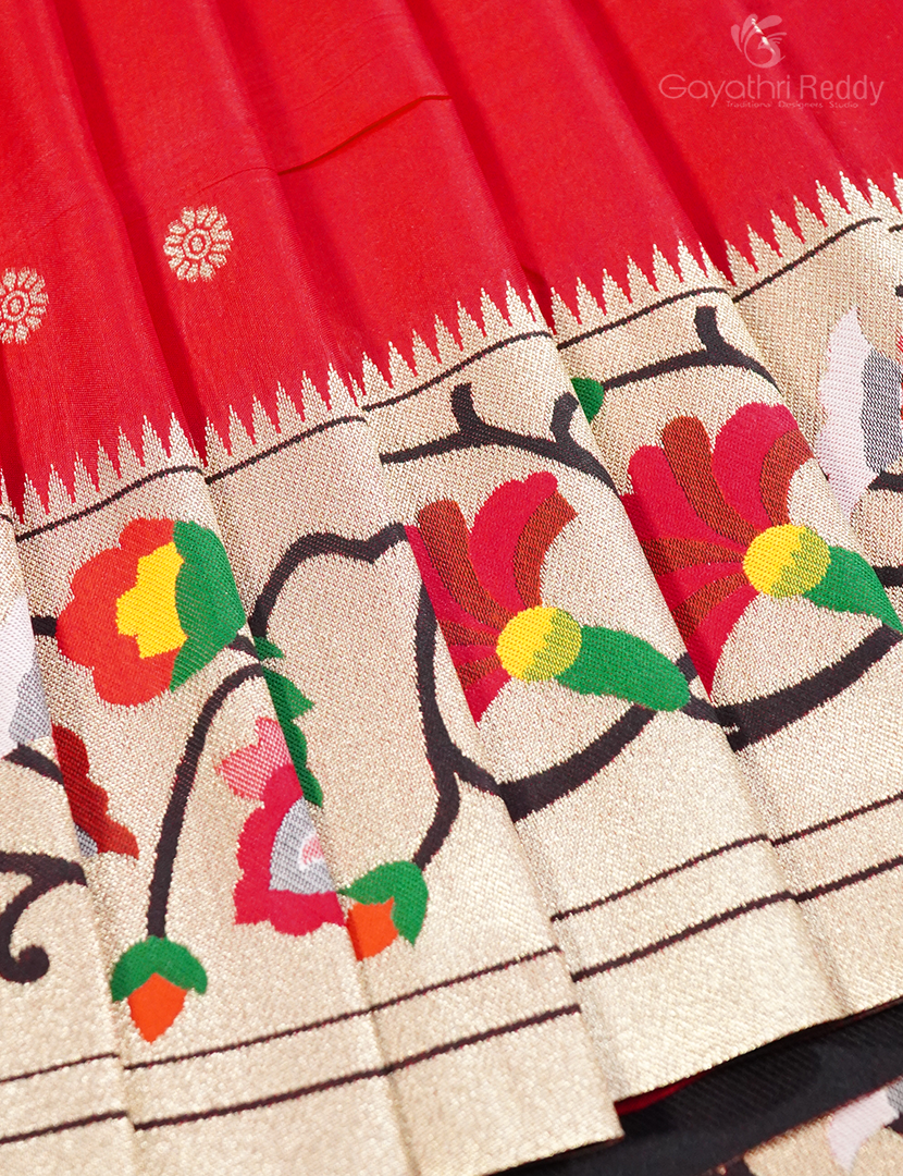 SEMI PAITHANI SAREE-SPS87