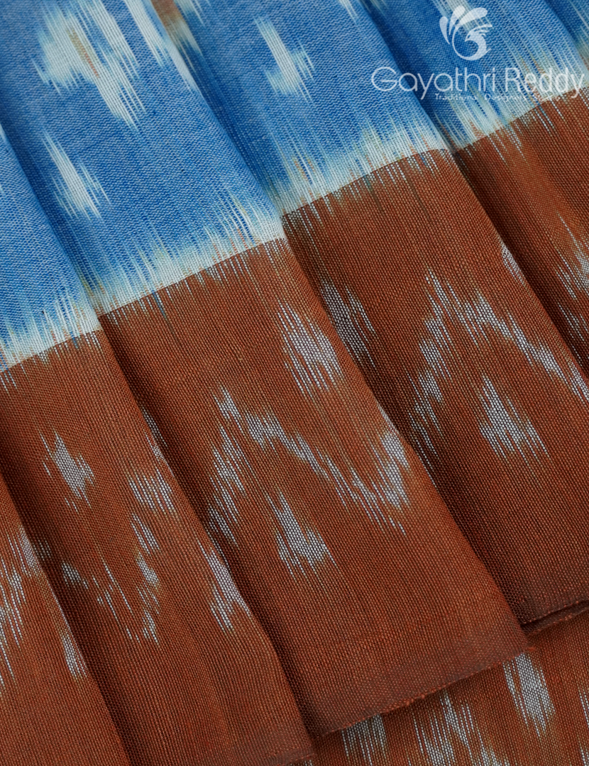 PURE IKKAT COTTON (H.L) SAREE-IKC1064