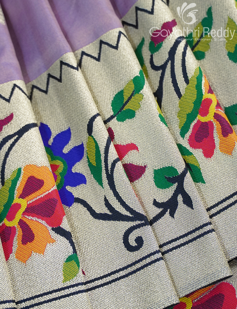 SEMI PAITHANI SAREE-SPS35