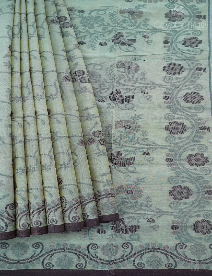 JAMDANI COTTON(WITHOUT BLOUSE)-JMC436