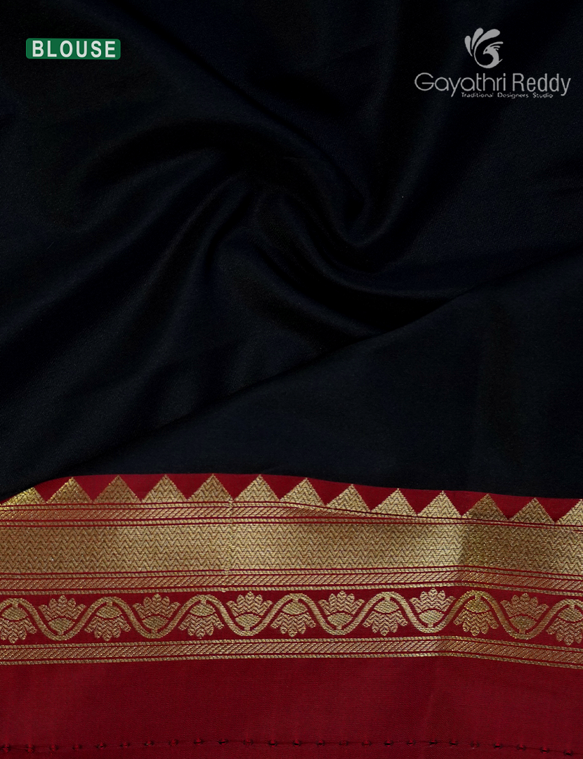 BANARAS SEMI KATAN SILK SAREE-SBK692