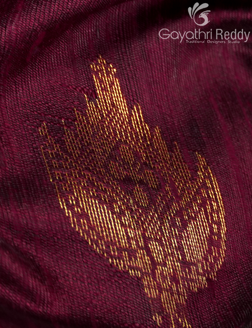 PURE KHADI PATTU SAREE-KHP1292