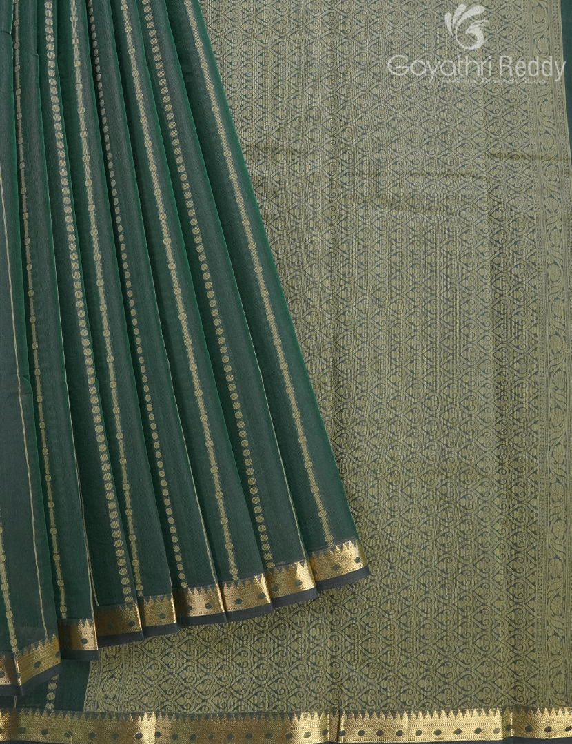 PURE KANCHI COTTON RICH PALLU-KC3081