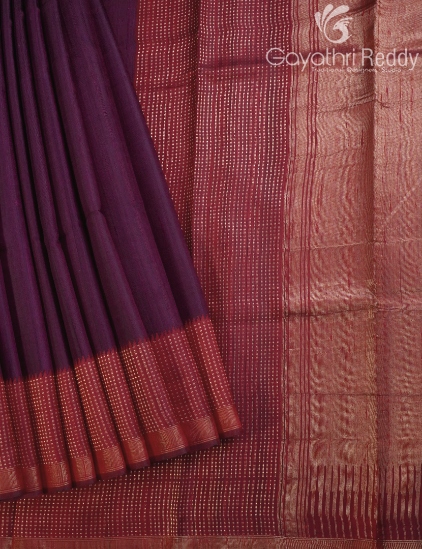PURE KHADI PATTU SAREE-KHP1409