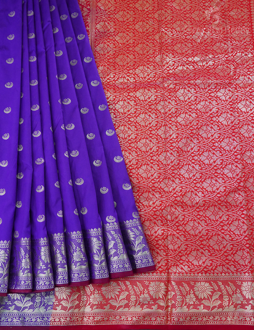SEMI KATAN SAREE-SKN77