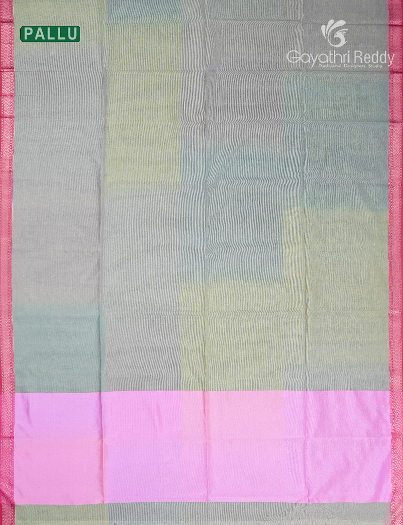 Pure Chanderi Sico Saree in Pastel Lilac