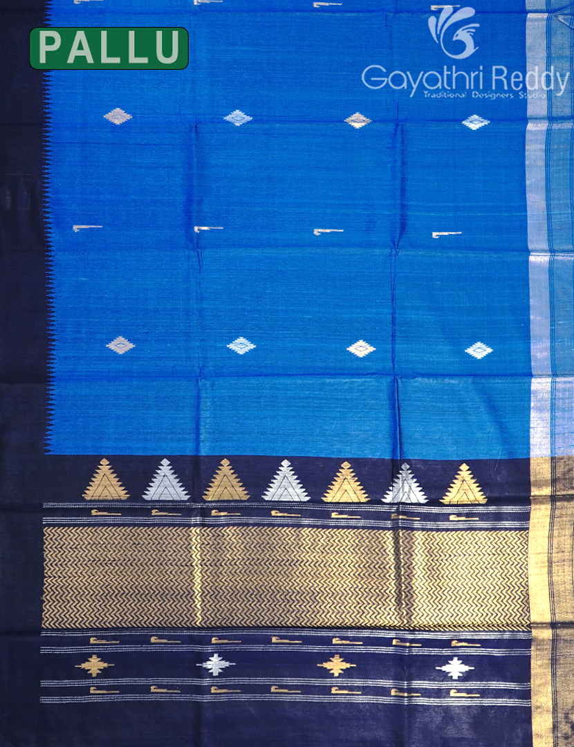 PURE KHADI PATTU SAREE-KHP1236