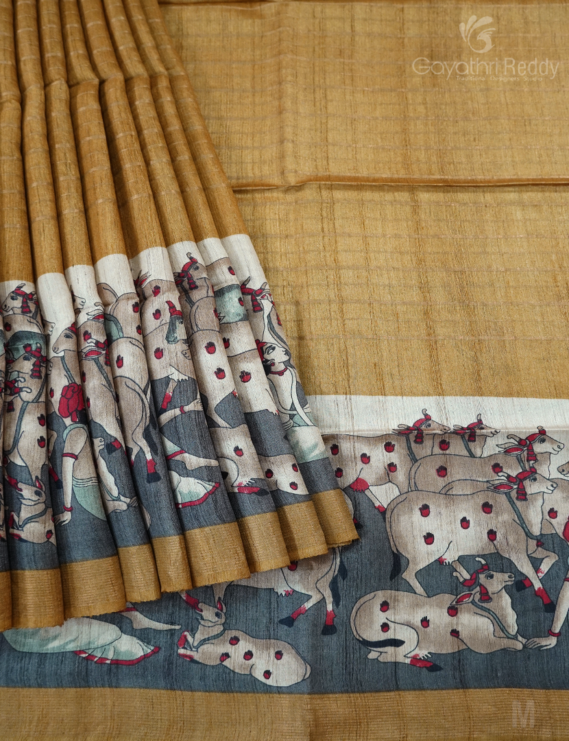 PURE DESI TUSSAR SILK-TS1376