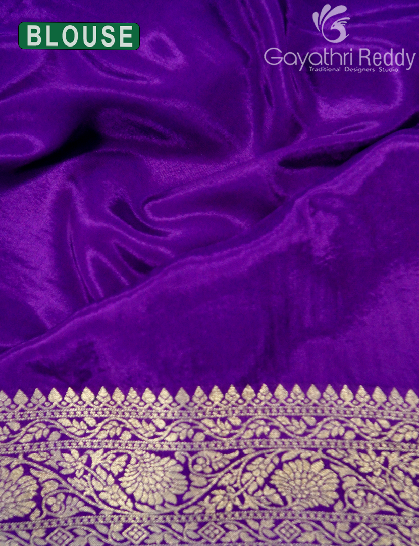 MYSORE CREPE BROCADE SAREE-MCB32