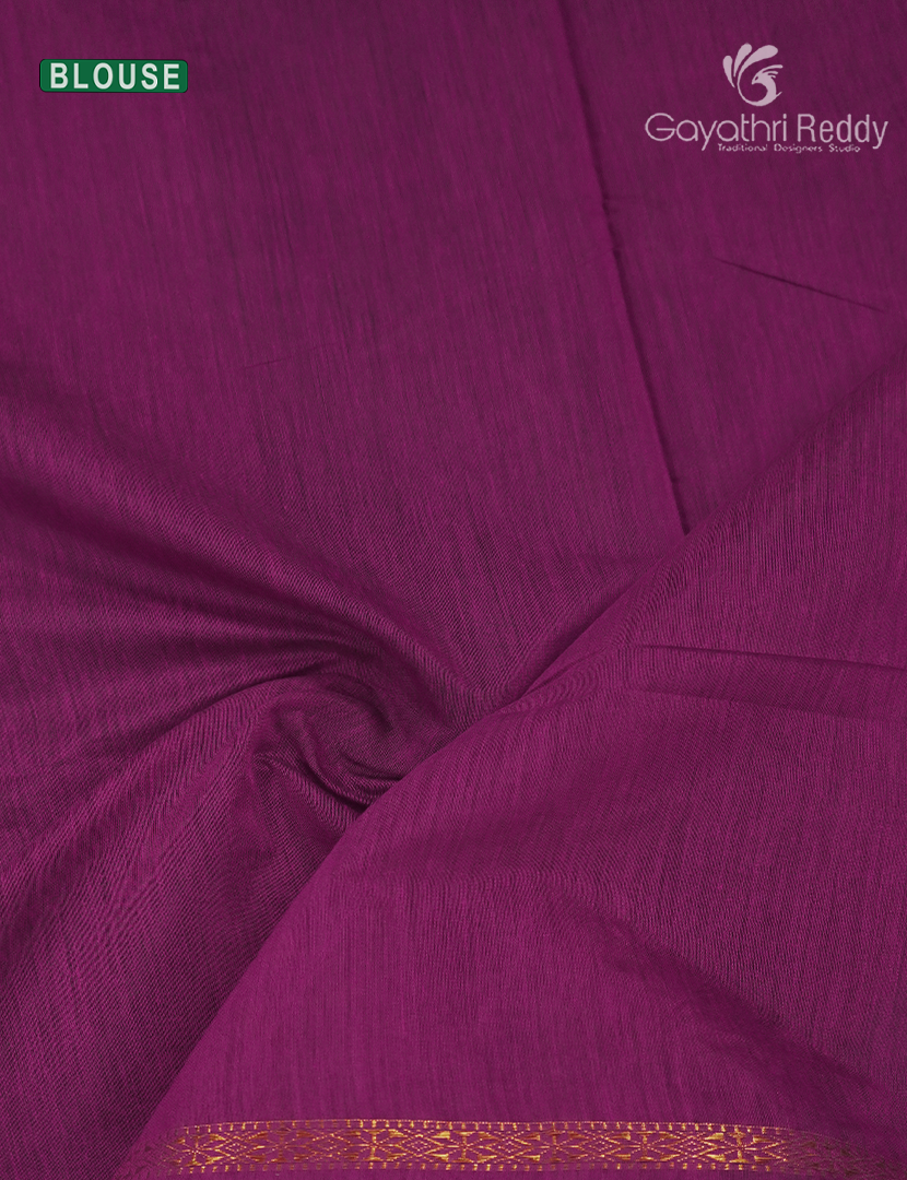 Sico Saree in Olive Green and Magenta