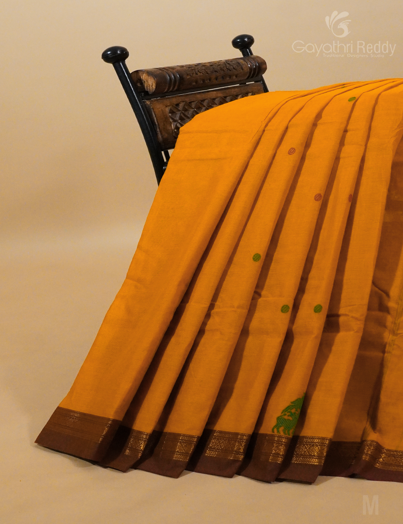 PURE KANCHI COTTON RICH PALLU-KC2734