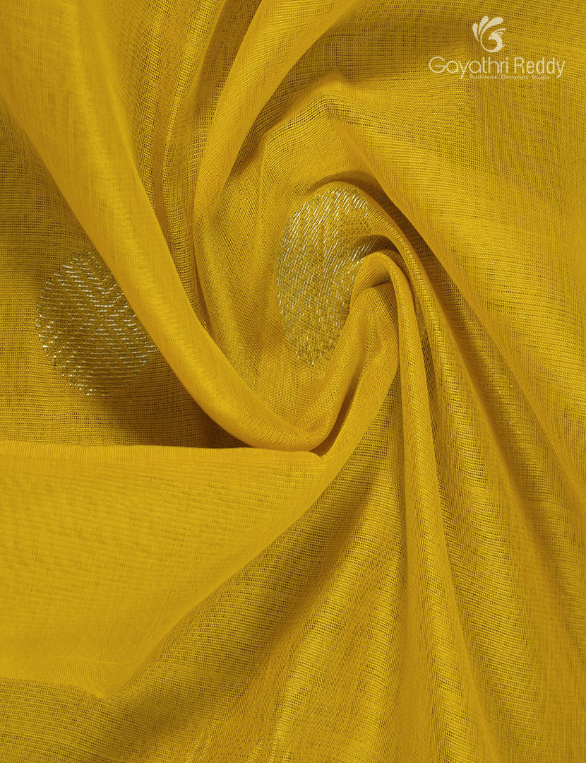 Pure Arani Sico Saree in Lime Yellow and Bottle Green