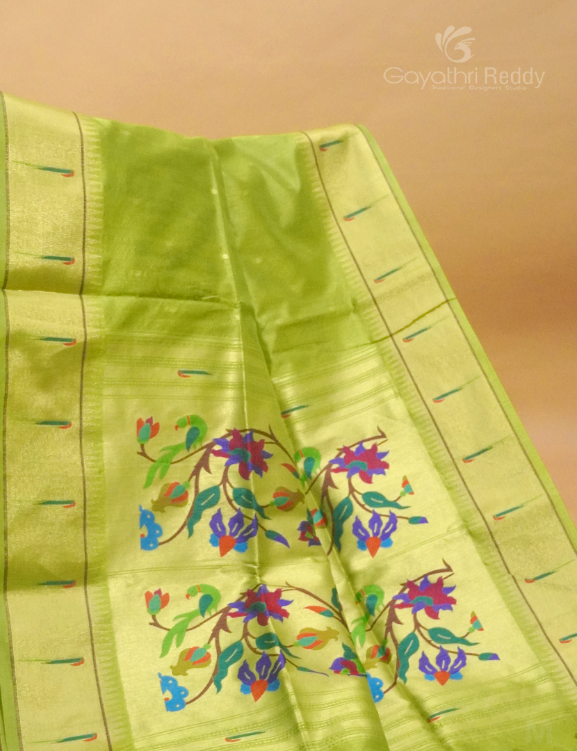 SEMI TUSSAR PAITHANI SILK-ST772