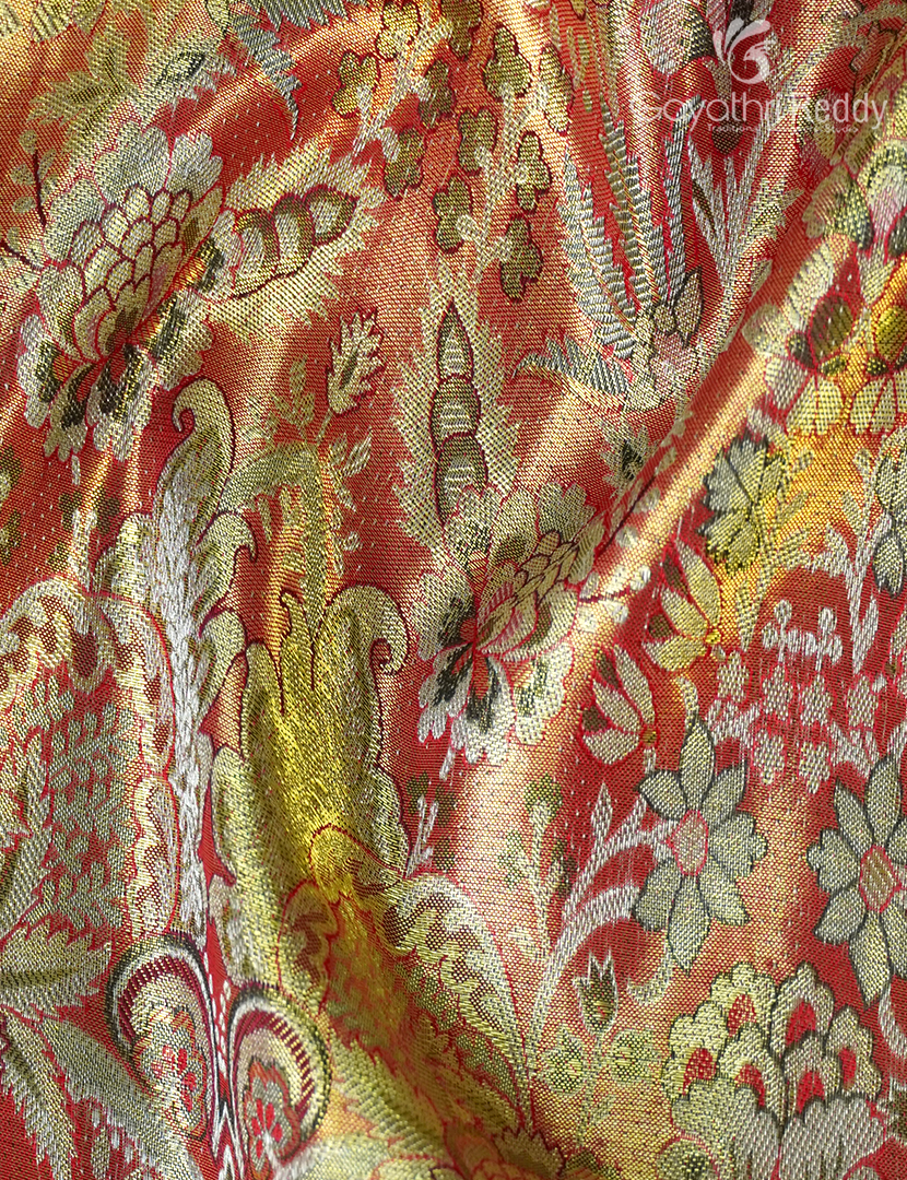 PURE KANCHI TISSUE SAREE-KP8565