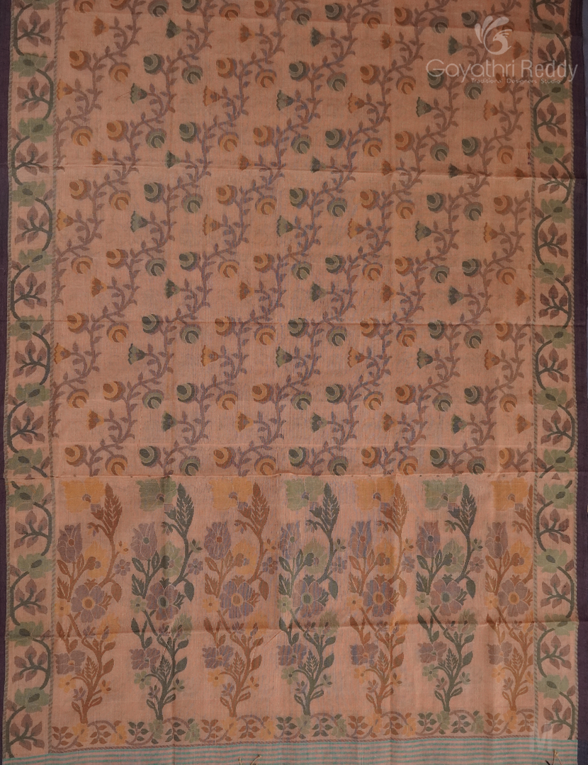 JAMDANI COTTON(WITHOUT BLOUSE)-JMC412