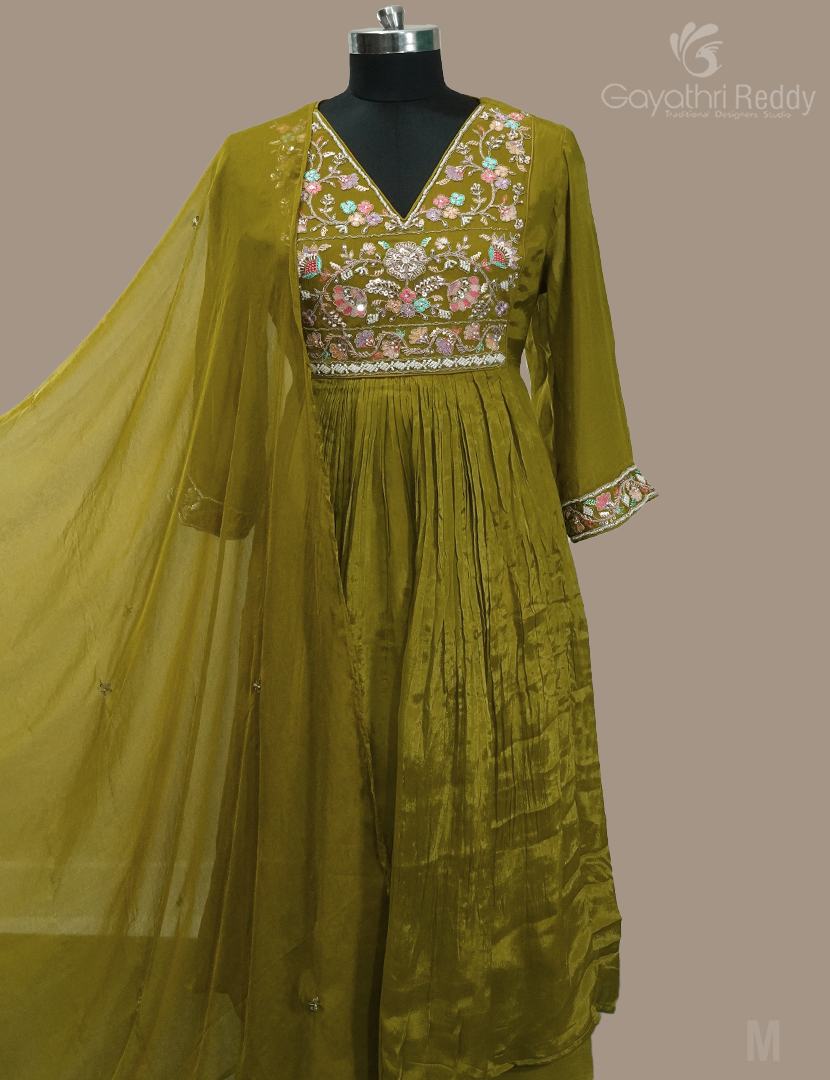 READYMADE DRESS SET(3PC)-KDS932