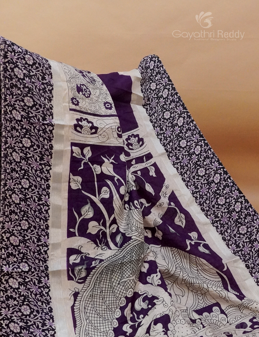 KALAMKARI SILK COTTON-KCS46