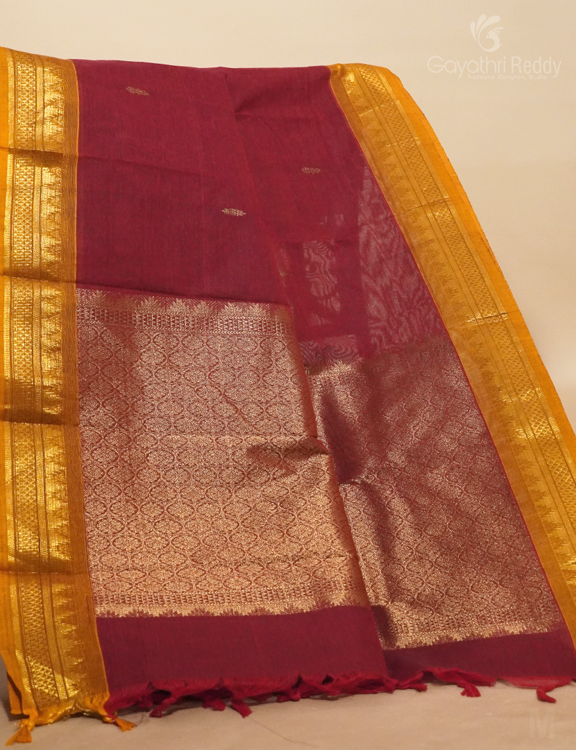 PURE KANCHI COTTON RICH PALLU-KC2568