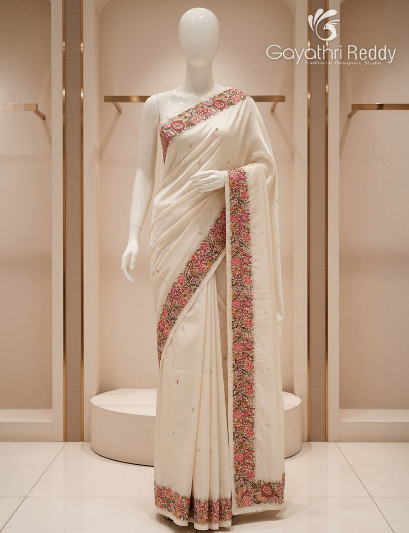 SEMI DUPION SILK SAREE-SDS109