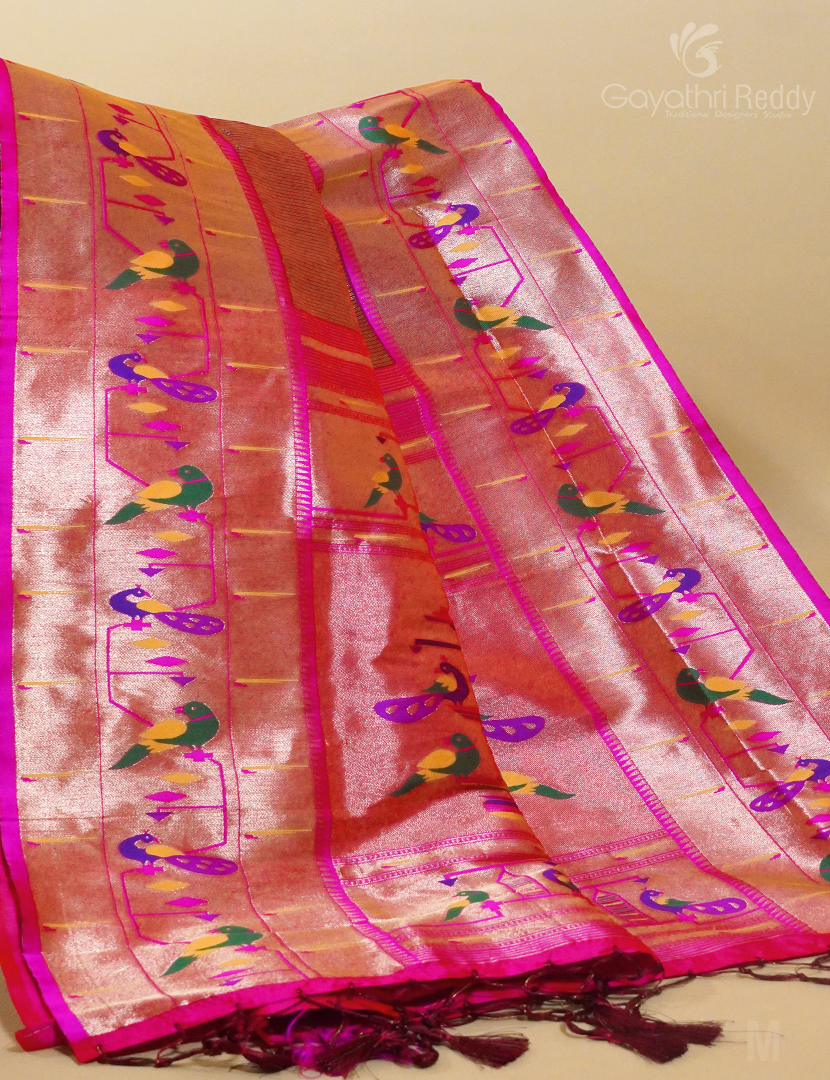 SEMI PAITHANI SAREE-SPS9