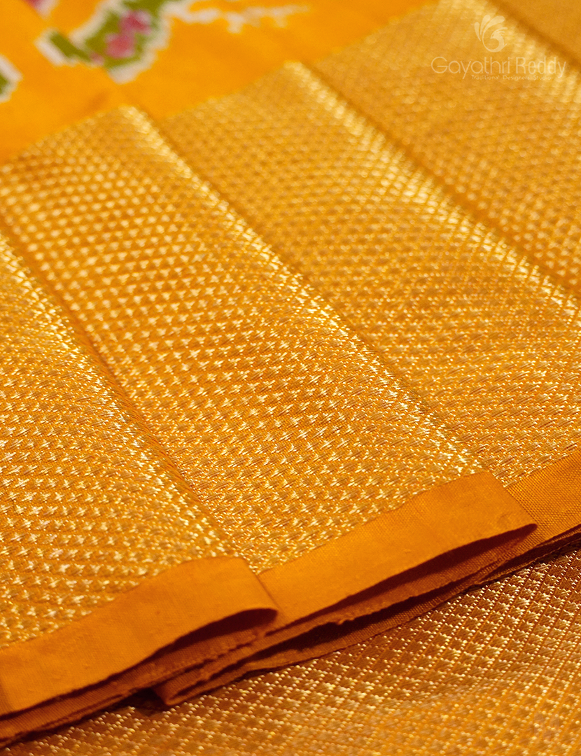 PURE IKKAT PATTU LEHANGA(FREE SIZE)-IPL100