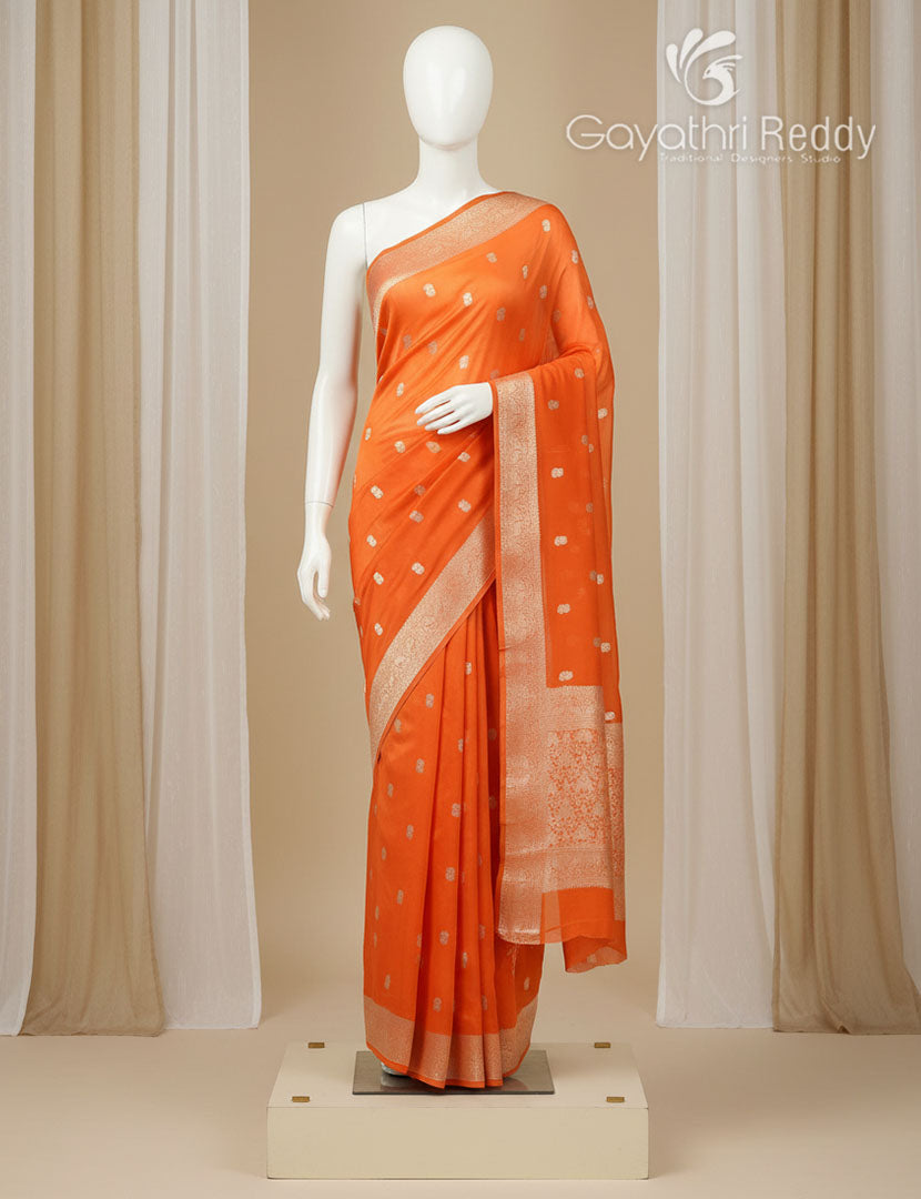 BANARAS CHIFFON SAREE-BCH6