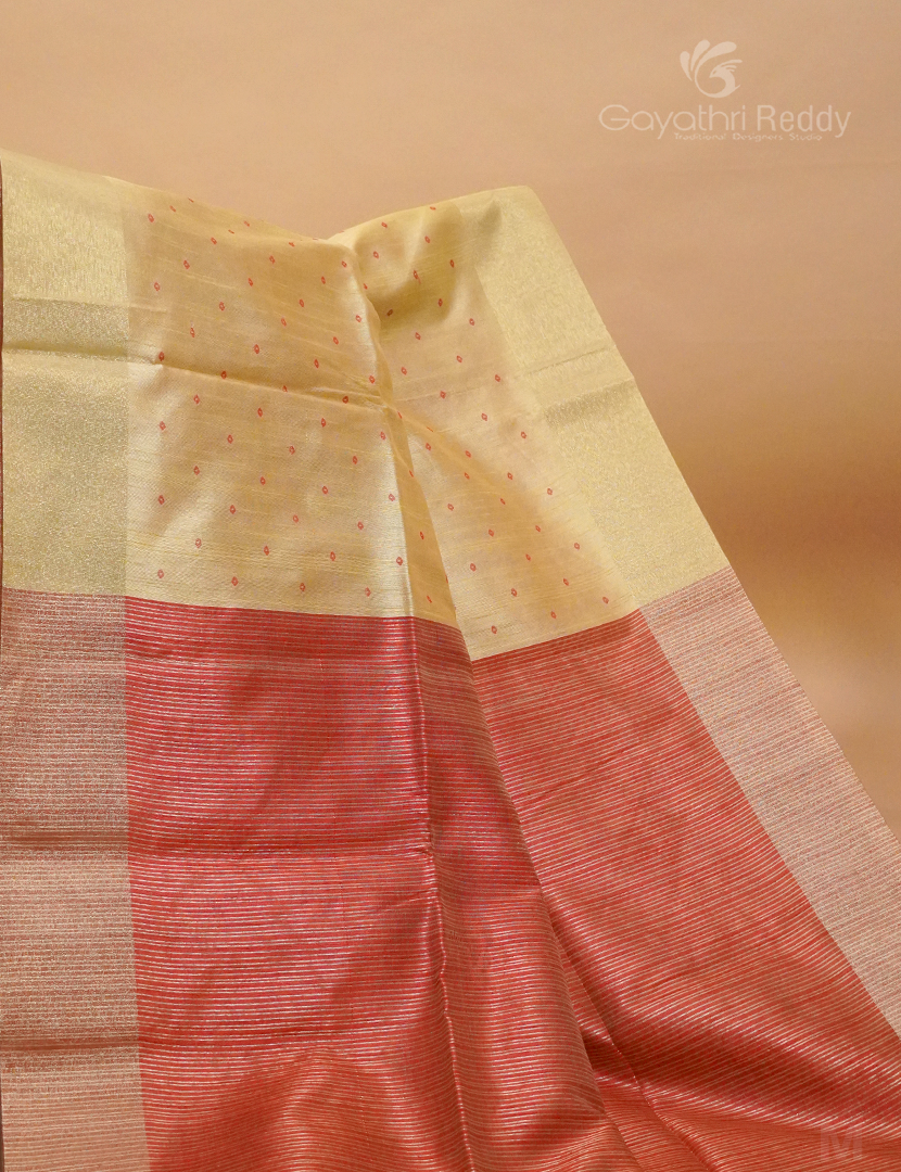 SEMI TUSSAR SILK BANDHINI-ST751