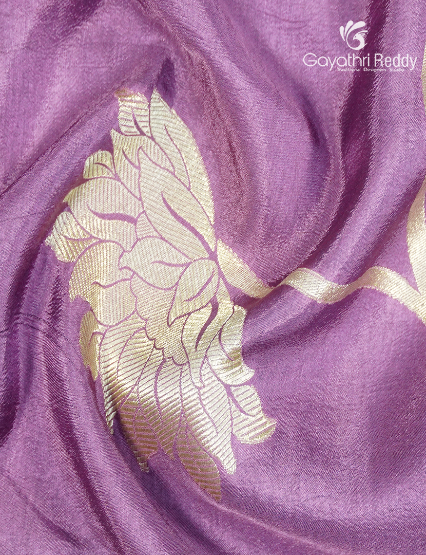 Semi Dola Fancy Saree in Onion Pink
