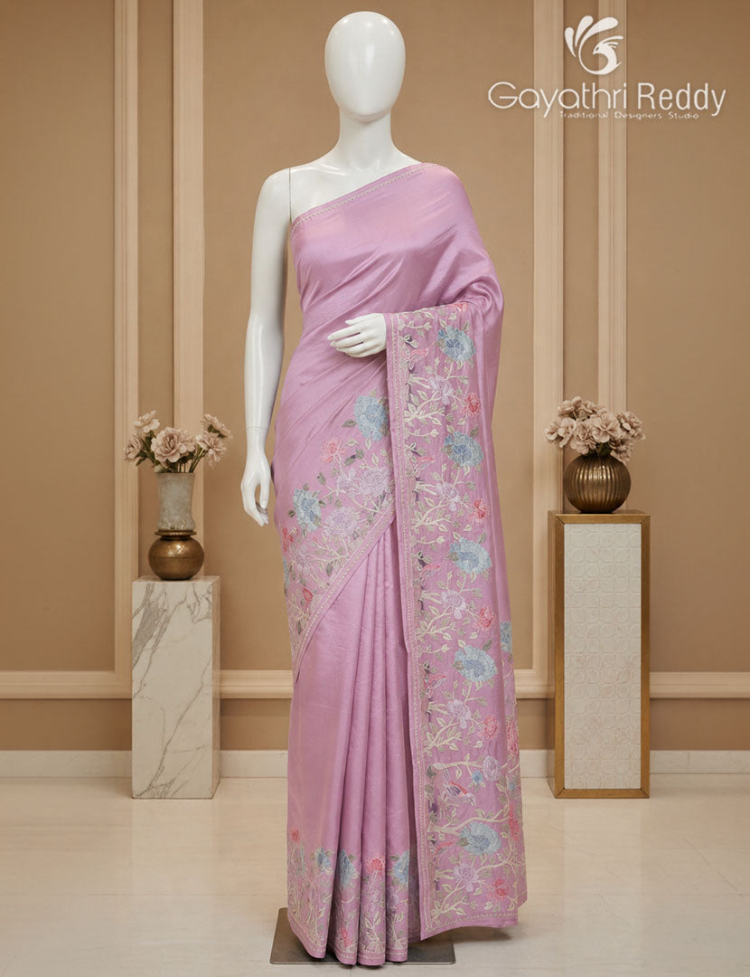 DUPION SILK FANCY SAREE -DSF20