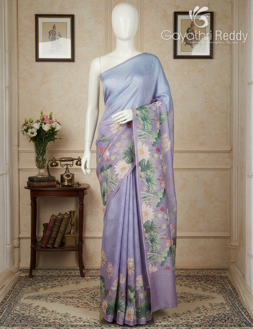 CHANDERI SILK SAREE-CPS1074