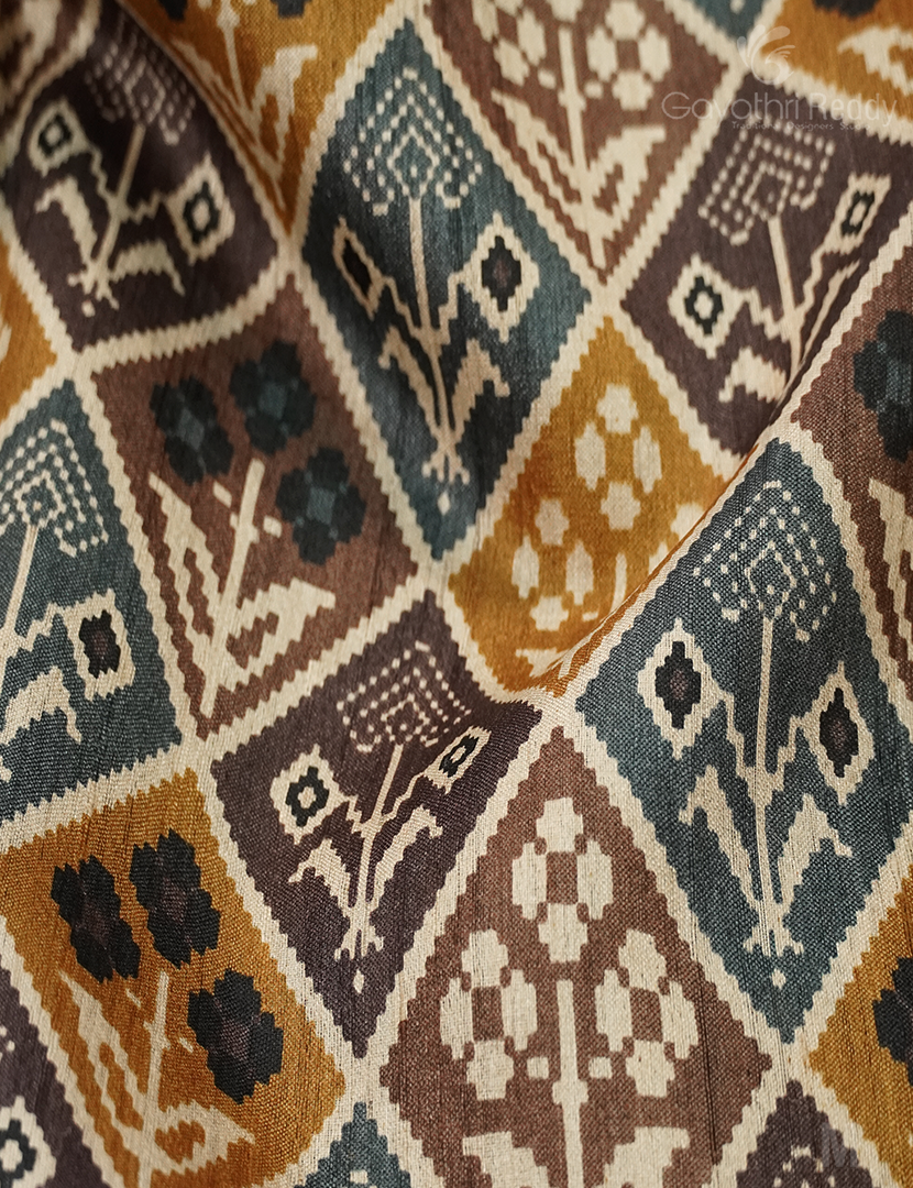 PURE DESI TUSSAR SILK-TS1356