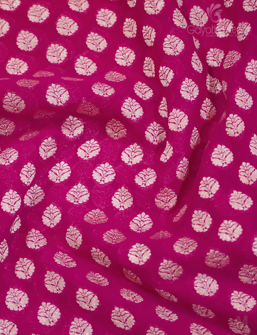 PURE BANARAS GEORGETTE KADDI-BG619