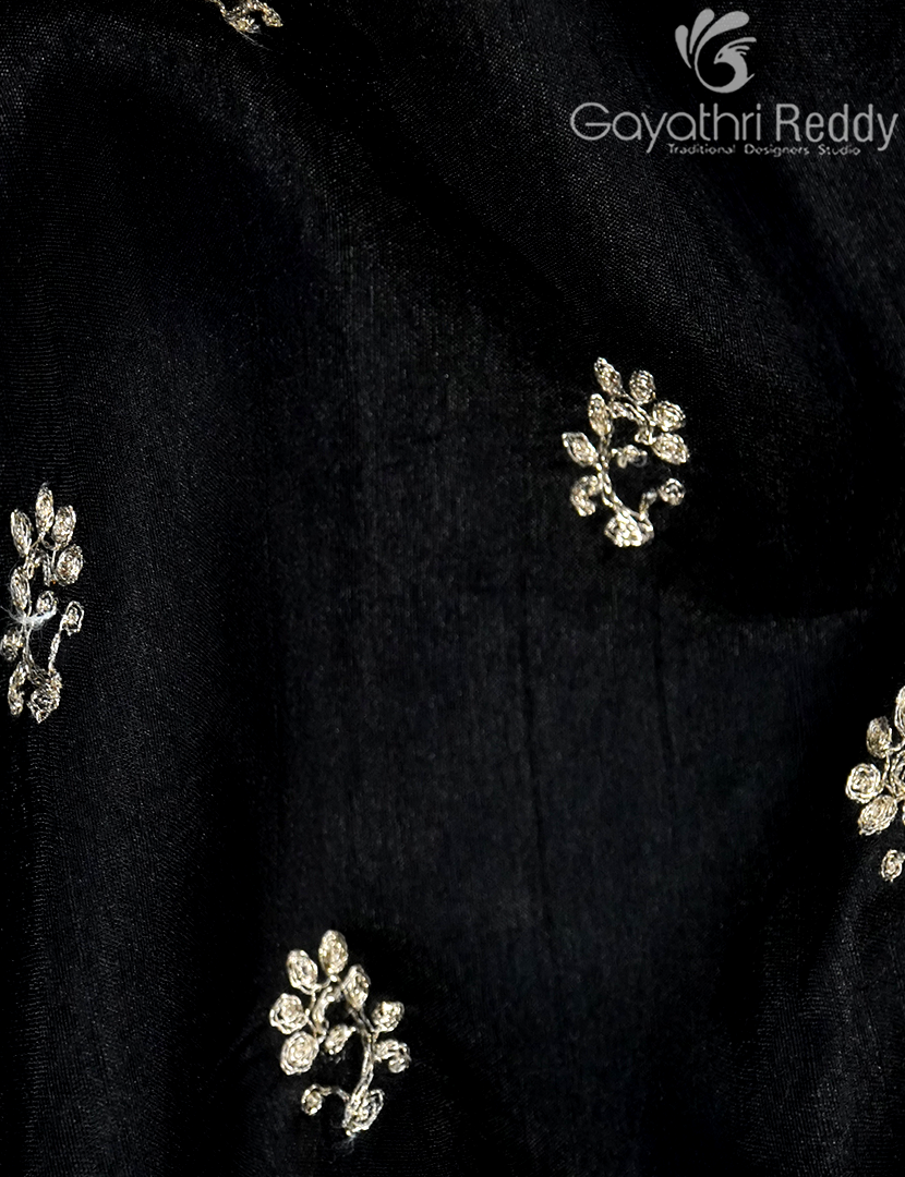 TUSSAR PITTA WORK SAREE-TPW6