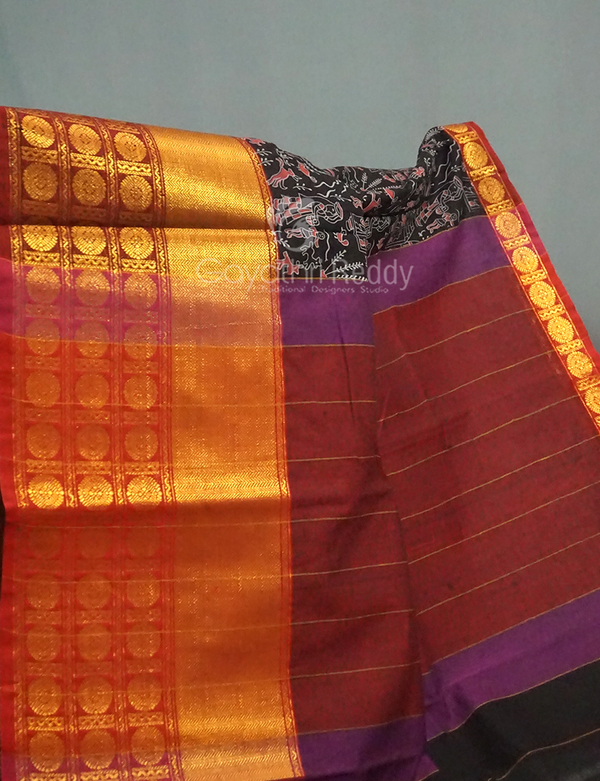 PURE NARAYANPET COTTON PRINTED-NCP34