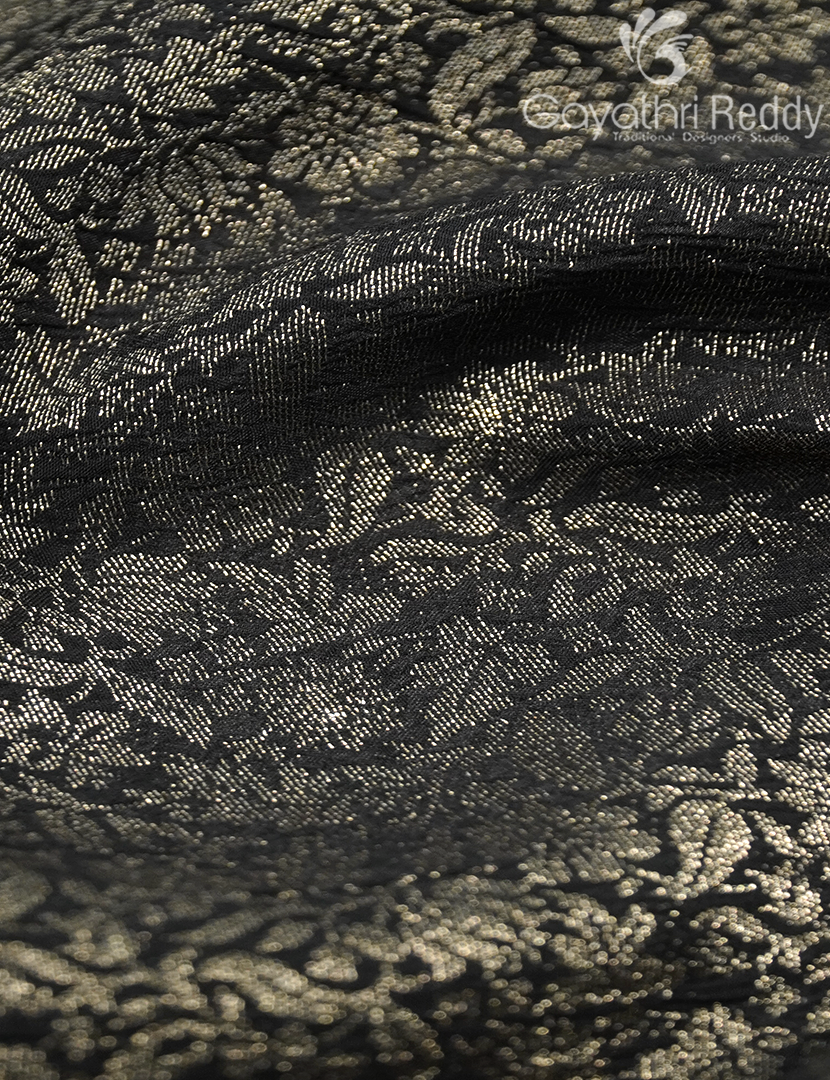 MYSORE CREPE BROCADE SAREE-MCB12