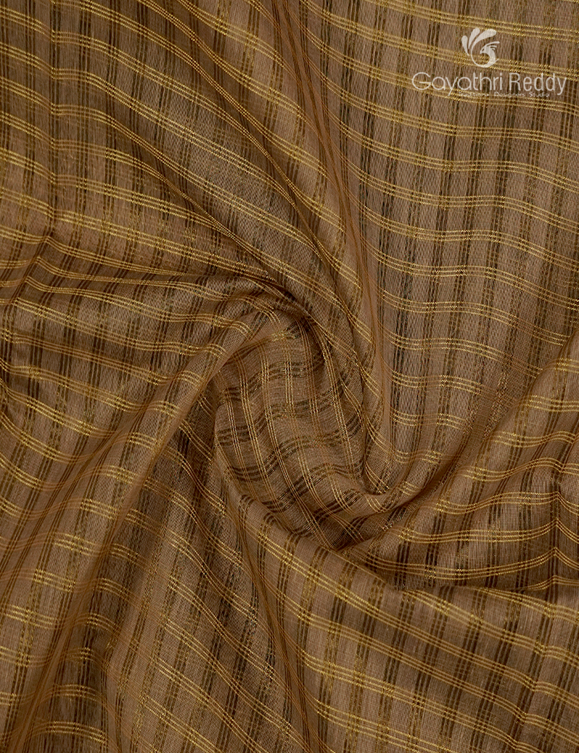 Semi Ikat Silk Saree in Beige