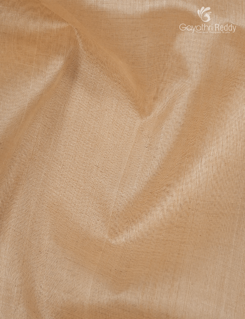 Pure Arani Sico Saree in Cream and Orange