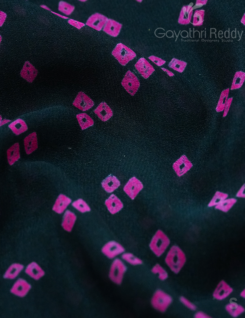 PURE GEORGETTE BANDHANI-PGB12