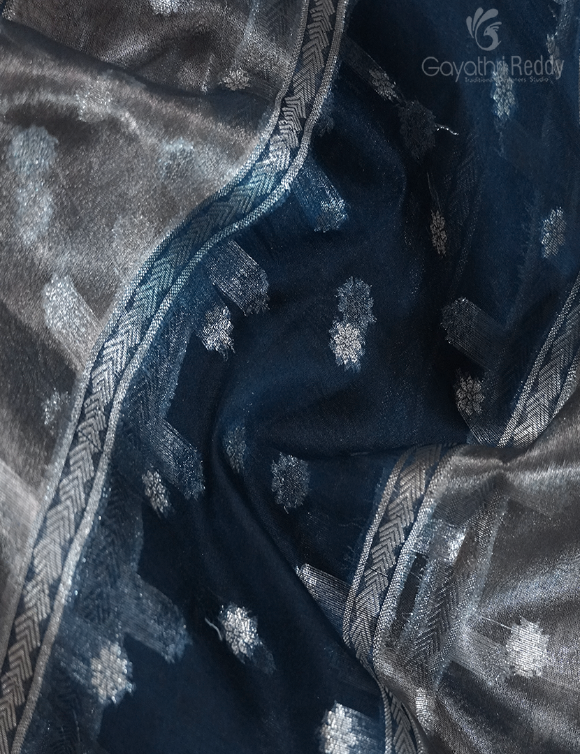 PURE BANARAS KORA SILK-BKS83