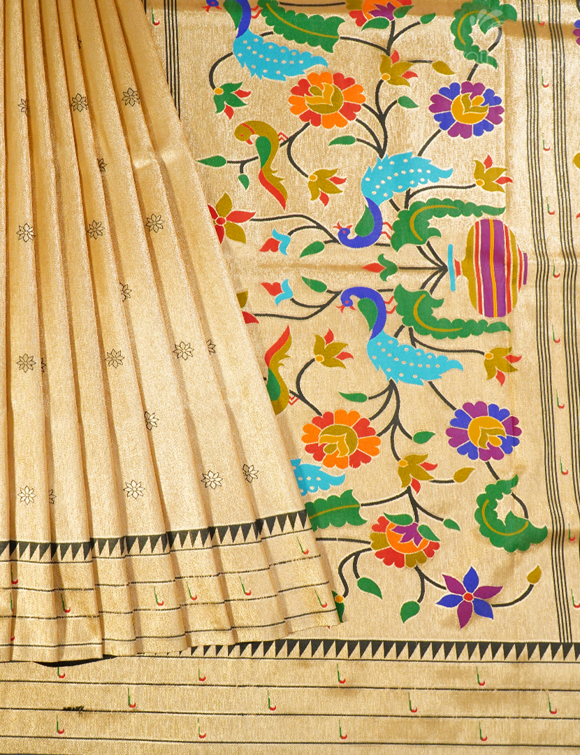 SEMI PAITHANI SAREE-SPS70